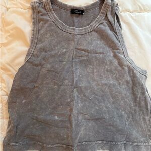 Rails Relaxed acid wash Gray Tank Top